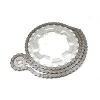 CHAIN KIT OEM N. 920570192 SPARE PART USED MOTO KAWASAKI KX 250 F (2004 - 2005) DISPLACEMENT CC. 250  YEAR OF CONSTRUCTION 2005