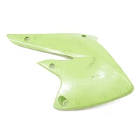 SIDE FAIRING / ATTACHMENT OEM N. 490890021290  SPARE PART USED MOTO KAWASAKI KX 250 F (2004 - 2005) DISPLACEMENT CC. 250  YEAR OF CONSTRUCTION 2005