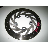 FRONT BRAKE DISC OEM N. 0015621 SPARE PART USED SCOOTER KYMCO AGILITY 125  KL25D (2015-2016) DISPLACEMENT CC. 125  YEAR OF CONSTRUCTION 2015