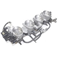 THROTTLE BODY OEM N. 161630062 SPARE PART USED MOTO KAWASAKI NINJA ZX-6R (2005 - 2006) DISPLACEMENT CC. 636  YEAR OF CONSTRUCTION 2005