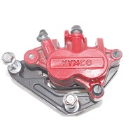 FRONT BRAKE CALIPER OEM N. 45100LFH1E00 SPARE PART USED SCOOTER KYMCO XCITING 500 R (2007 - 2014) DISPLACEMENT CC. 500  YEAR OF CONSTRUCTION 2009