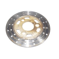 FRONT BRAKE DISC OEM N.  SPARE PART USED SCOOTER GARELLI CICLONE 50 (1998 - 2010) DISPLACEMENT CC. 50  YEAR OF CONSTRUCTION
