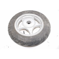 SCOOTER REAR WHEEL OEM N.  SPARE PART USED SCOOTER GARELLI CICLONE 50 (1998 - 2010) DISPLACEMENT CC. 50  YEAR OF CONSTRUCTION