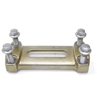 HANDLEBAR CLAMPS / RISERS OEM N. 460120010 SPARE PART USED MOTO KAWASAKI ER-6 (2005 - 2008) DISPLACEMENT CC. 650  YEAR OF CONSTRUCTION 2006