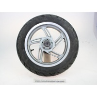 FRONT WHEEL / RIM OEM N. AP8108991 SPARE PART USED SCOOTER APRILIA ATLANTIC 250 (2004-2011) DISPLACEMENT CC. 250  YEAR OF CONSTRUCTION 2005