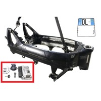 CHASSIS WITH PAPERS OEM N. 46518550194 13617722567 SPARE PART USED MOTO BMW K73 F 800 R (2005 - 2019) DISPLACEMENT CC. 800  YEAR OF CONSTRUCTION 2009