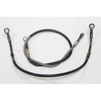 TWIN CALIPER FRONT BRAKE HOSE  OEM N. T2020772 T2020732 SPARE PART USED MOTO TRIUMPH BABY SPEED 600 (2001 - 2003) DISPLACEMENT CC. 600  YEAR OF CONSTRUCTION 2001