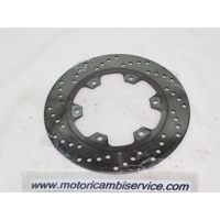 REAR BRAKE DISC OEM N.  SPARE PART USED MOTO DUCATI 620 S SUPERSPORT (2003-2004) DISPLACEMENT CC. 620  YEAR OF CONSTRUCTION 2003