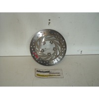 FRONT BRAKE DISC OEM N. AP8213381 SPARE PART USED SCOOTER APRILIA SCARABEO (DAL 2006) DISPLACEMENT CC. 50  YEAR OF CONSTRUCTION 2011