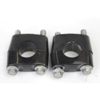 HANDLEBAR CLAMPS / RISERS OEM N. 2DPF344100 2DPF344200 SPARE PART USED SCOOTER YAMAHA N-MAX GDP125 (2015 - 2017) DISPLACEMENT CC. 125  YEAR OF CONSTRUCTION 2016