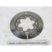 REAR BRAKE DISC OEM N. 1-000-299-281 SPARE PART USED SCOOTER MALAGUTI MADISON K400 (2002 - 2006) DISPLACEMENT CC. 400  YEAR OF CONSTRUCTION 2004