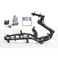 CHASSIS WITH PAPERS OEM N. 2CMF11100100 2CMH591A0100 SPARE PART USED SCOOTER YAMAHA TRICITY MW 125 (2014 - 2017) DISPLACEMENT CC. 125  YEAR OF CONSTRUCTION 2016