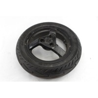 SCOOTER REAR WHEEL OEM N. 1-001-512-933 SPARE PART USED SCOOTER PEUGEOT JET C-TECH 50 (2007 - 2015) DISPLACEMENT CC. 50  YEAR OF CONSTRUCTION 2007