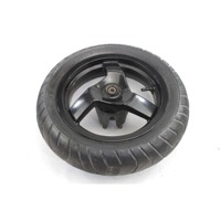 FRONT WHEEL / RIM OEM N. 1-001-512-932 SPARE PART USED SCOOTER PEUGEOT JET C-TECH 50 (2007 - 2015) DISPLACEMENT CC. 50  YEAR OF CONSTRUCTION 2007