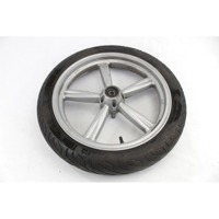 FRONT WHEEL / RIM OEM N. JC54110X92000 SPARE PART USED SCOOTER APRILIA SCARABEO 200 (2007 - 2011) DISPLACEMENT CC. 200  YEAR OF CONSTRUCTION 2008