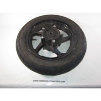 FRONT WHEEL / RIM OEM N.  SPARE PART USED SCOOTER YAMAHA MAJESTY (2009 - 2014) YP400 / YP400A DISPLACEMENT CC. 400  YEAR OF CONSTRUCTION 2009
