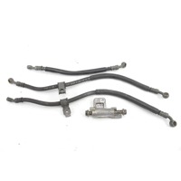 TWIN CALIPER FRONT BRAKE HOSE  OEM N. 5949117E00 5924020F00 SPARE PART USED MOTO SUZUKI SV 650 / SV 650 S (1999 - 2002) DISPLACEMENT CC. 650  YEAR OF CONSTRUCTION 2001