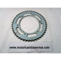 REAR SPROCKET OEM N. 27712345857 SPARE PART USED MOTO BMW F 650 / F 650 ST E169 (1993 - 2003) DISPLACEMENT CC. 650  YEAR OF CONSTRUCTION 1994