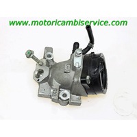 THROTTLE BODY INTAKE MANIFOLD  -  INJECTORS OEM N. 1SDE35850000 SPARE PART USED SCOOTER YAMAHA X-MAX YP R - RA ABS ( 2013 - 2016 ) 125 / 250 / 400 DISPLACEMENT CC. 400  YEAR OF CONSTRUCTION 2016