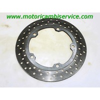 REAR BRAKE DISC OEM N. 1RC2582W0000  SPARE PART USED MOTO YAMAHA MT-09 ABS (2013 - 2015) DISPLACEMENT CC. 850  YEAR OF CONSTRUCTION 2015
