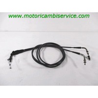 THROTTLE CABLES OEM N.  SPARE PART USED SCOOTER SANYANG SYM JOY-MAX (2008 - 2013) DISPLACEMENT CC. 300  YEAR OF CONSTRUCTION 2012