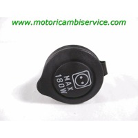 AUXILIARY SOCKET OEM N. B063212 SPARE PART USED SCOOTER APRILIA SCARABEO 300 SPECIAL (2009-2013) DISPLACEMENT CC. 300  YEAR OF CONSTRUCTION 2010