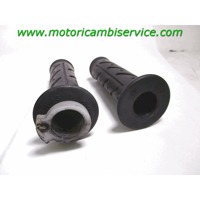 HANDLEBAR GRIPS OEM N.  SPARE PART USED SCOOTER KYMCO PEOPLE S 125 / 200 (2007-2016) DISPLACEMENT CC. 200  YEAR OF CONSTRUCTION 2007