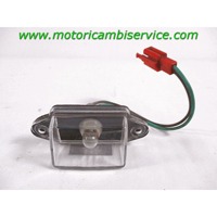 NUMBERPLATE LIGTH OEM N. 33720LBB5E00 SPARE PART USED SCOOTER KYMCO XCITING 500 (2005 -2006) DISPLACEMENT CC. 500  YEAR OF CONSTRUCTION 2006
