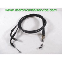 THROTTLE CABLES OEM N. 17910LKF5E00  17911LKF5E00 SPARE PART USED SCOOTER KYMCO XCITING 400 I (2012 -2017) DISPLACEMENT CC. 400  YEAR OF CONSTRUCTION 2014
