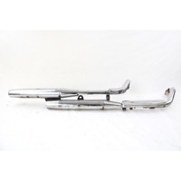 YAMAHA XVS 250 DRAG STAR 5KR147100000 MARMITTA SILENZIATORE SCARICO 99 - 05 MUFFLER CON DIFETTI VEDI FOTO