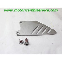 FOOTPEG PROTECTION OEM N. 550200860 SPARE PART USED MOTO KAWASAKI NINJA ZX-6R ( 2009 - 2016 )  DISPLACEMENT CC. 636  YEAR OF CONSTRUCTION 2015