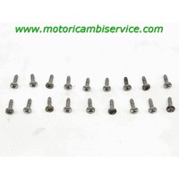 MOTORCYCLE SCREWS AND BOLTS OEM N. AP8152056 AP8152137 SPARE PART USED MOTO APRILIA RST 1000 FUTURA ( 2001 - 2004 ) DISPLACEMENT CC. 1000  YEAR OF CONSTRUCTION 2001