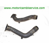EXHAUST MANIFOLD / MUFFLER OEM N. AP8119537 AP8119538  SPARE PART USED MOTO APRILIA RST 1000 FUTURA ( 2001 - 2004 ) DISPLACEMENT CC. 1000  YEAR OF CONSTRUCTION 2001
